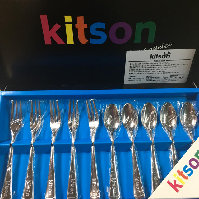 KITSON(キットソン)のスプーン、フォークセット インテリア/住まい/日用品のキッチン/食器(カトラリー/箸)の商品写真