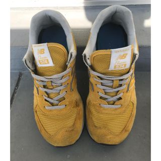 ニューバランス(New Balance)のニューバランス 574 イエロー 27.5センチ(スニーカー)