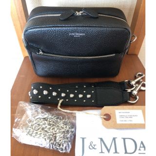 ジェイアンドエムデヴィッドソン(J&M DAVIDSON)のJ&M Davidson ガブリエル 黒 デビッドソン(ショルダーバッグ)