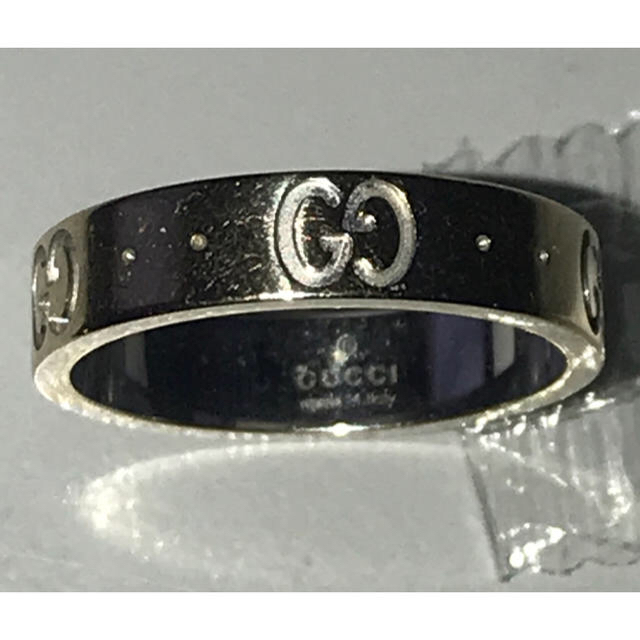 Gucci(グッチ)のGUCCI アイコンリング イエローゴールド 9号 /グッチ 750 K18 レディースのアクセサリー(リング(指輪))の商品写真