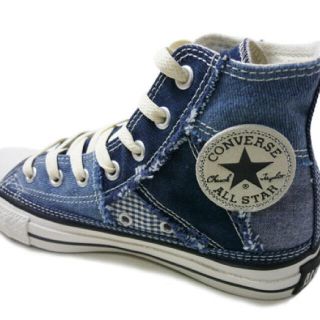 コンバース(CONVERSE)のコンバースハイカットデニムパッチワーク(スニーカー)