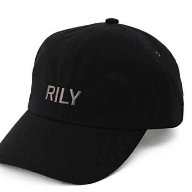 RILY 今市隆二 キャップ ブラック RILY 今市隆二 キャップ ブラック