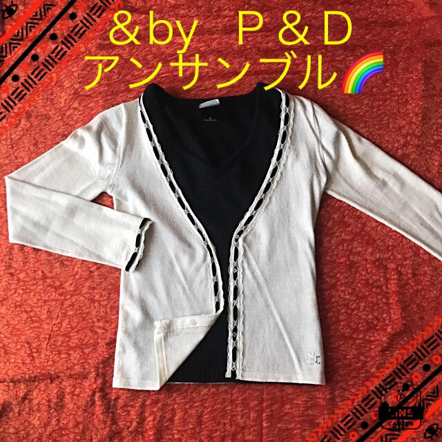 &byP&D(アンドバイピーアンドディー)の&byＰ＆Dアンサンブル💝 レディースのトップス(アンサンブル)の商品写真