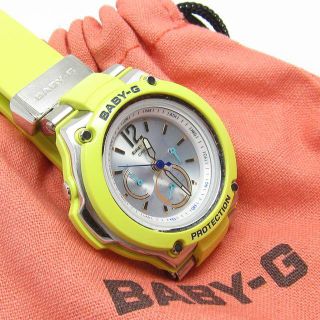 ベビージー(Baby-G)のカシオ ベビーG トリッパー BGA-1400 タフソーラー電波腕時計 イエロー(腕時計)