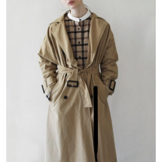 TODAYFUL(トゥデイフル)のtodayful  / Over Trench Coat /トレンチコート レディースのジャケット/アウター(トレンチコート)の商品写真