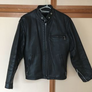 ショット(schott)のSchott ショット シングルライダース ボアライナー 38 ブラック 黒(ライダースジャケット)