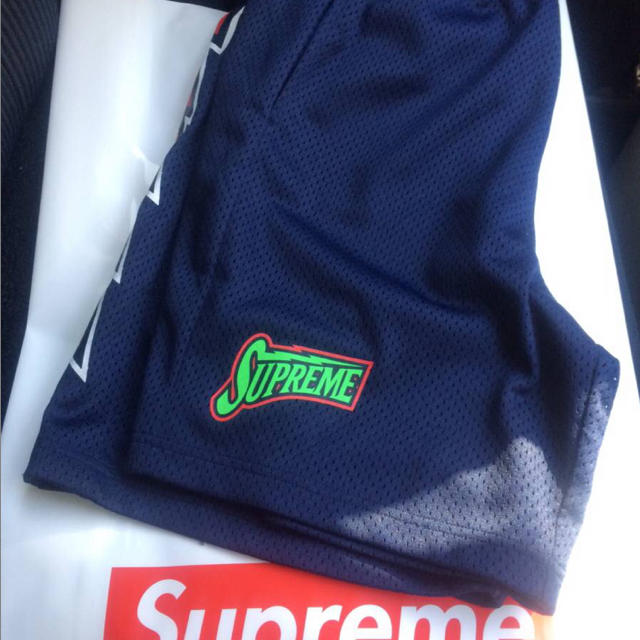 Supreme - Supreme Bolt Basketball Short Navy M パンツの通販 by
