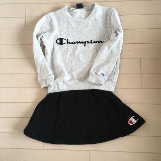 チャンピオン(Champion)のしまむらコラボ  チャンピオン  セットアップ130センチ(その他)