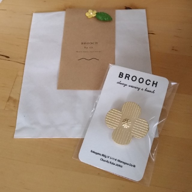 [新品] BROOCH まるまるブローチ お花ブローチ クローニク