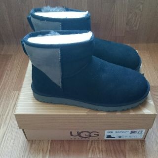 アグ(UGG)のUGG Australia クラシックミニ BEAMS別注 ブラック×グレー (ブーツ)