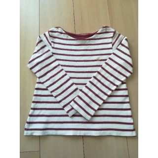 プチバトー(PETIT BATEAU)のPETIT BATEAU　ボーダーカットソー　6ans(Tシャツ/カットソー)