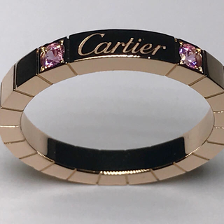 カルティエ(Cartier)の[新品仕上げ済] ラニエール ピンクサファイヤ(リング(指輪))