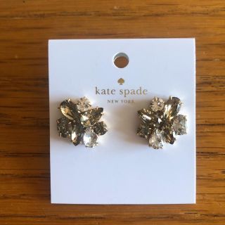 ケイトスペードニューヨーク(kate spade new york)の【sale】 kate spade 新品 ピアス クラスター トパーズ(ピアス)