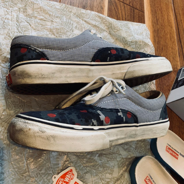 Supreme(シュプリーム)のSupreme × ギャルソン × VANS era pro 27.5cm メンズの靴/シューズ(スニーカー)の商品写真