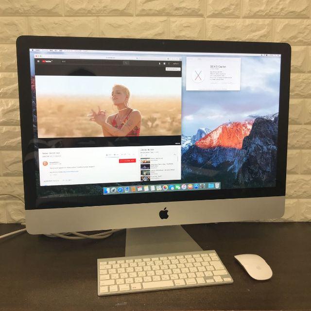 iMac Mid2011/i5/16GB/SSD480GB/27インチ