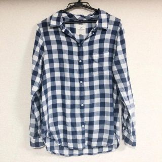 アメリカンイーグル(American Eagle)の新品 アメリカンイーグル チェックシャツ レディース 長袖 シャツ トップス(シャツ/ブラウス(長袖/七分))