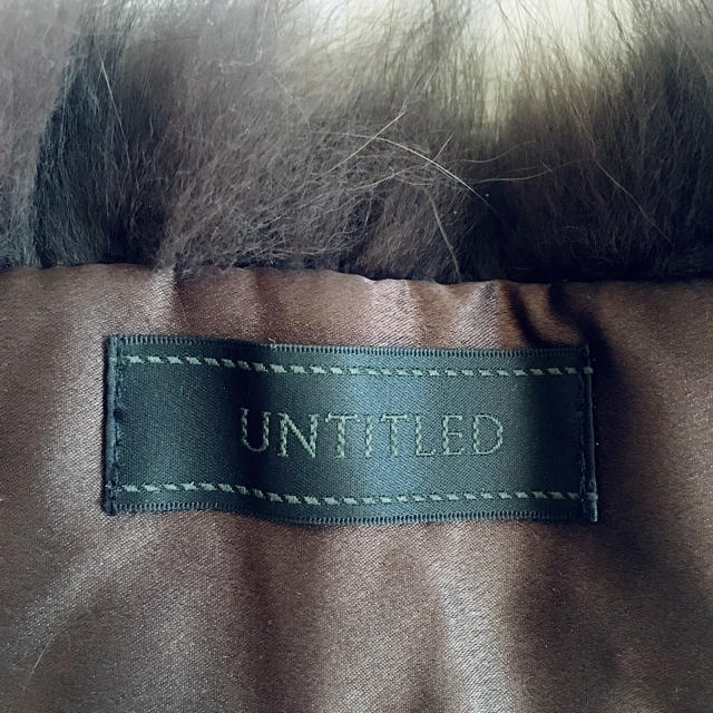 UNTITLED(アンタイトル)のファーストール レディースのファッション小物(マフラー/ショール)の商品写真