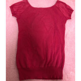 ラルフローレン(Ralph Lauren)のピンク 半袖ニット(カットソー(半袖/袖なし))