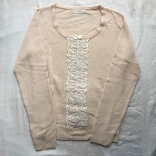 プライムパターン(PRIME PATTERN)のプライム パターン ニット🎀PRIME PATTERN 薄ピンク Mサイズ(ニット/セーター)