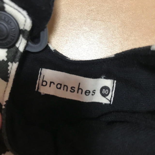 Branshes(ブランシェス)のbranshes オーバーオール 80cm キッズ/ベビー/マタニティのベビー服(~85cm)(カバーオール)の商品写真