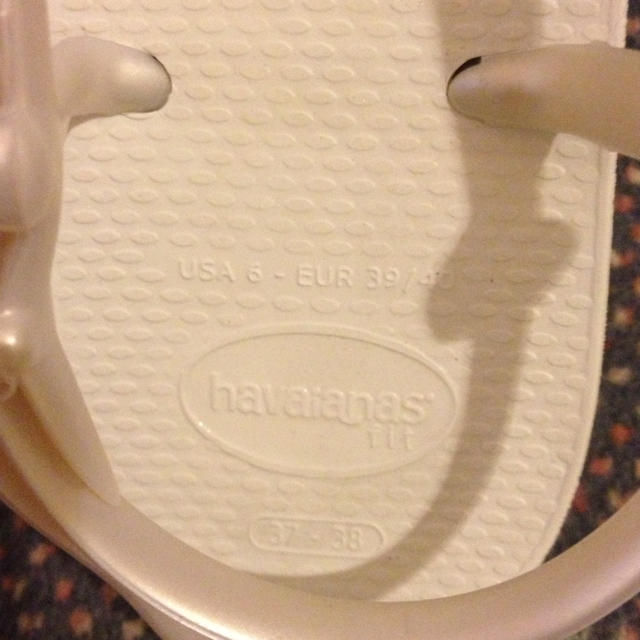 UNITED ARROWS(ユナイテッドアローズ)のHavaianas♡ビーチサンダル♡白 レディースの靴/シューズ(サンダル)の商品写真