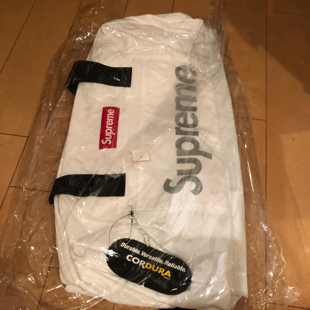 supreme ドラムバック 白ドラムバッグ