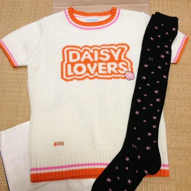 DAISY LOVERS(ディジーラバーズ)のDAISY LOVERSセーター＆靴下 キッズ/ベビー/マタニティのキッズ服女の子用(90cm~)(その他)の商品写真