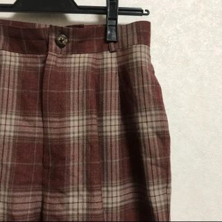 ロキエ(Lochie)のvintage チェックパンツ(カジュアルパンツ)