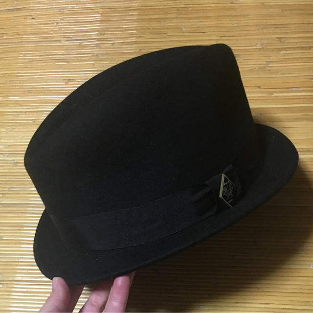 STUSSY(ステューシー)の【送料無料】男女兼用 STUSSY HAT ハット 黒 フェルトハット レディースの帽子(ハット)の商品写真