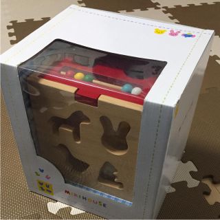 ミキハウス(mikihouse)のミキハウスファーストウッドパズル(知育玩具)