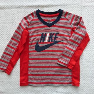 ナイキ(NIKE)のNIKE 長袖Tシャツ(レッド) 男児(Tシャツ/カットソー)