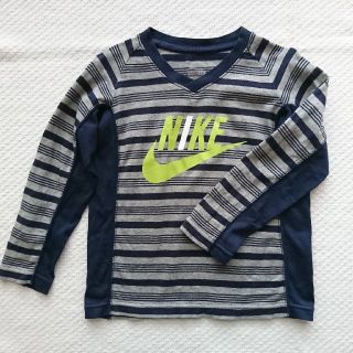 ナイキ(NIKE)のNIKE 長袖Tシャツ(ネイビー) 男児(Tシャツ/カットソー)