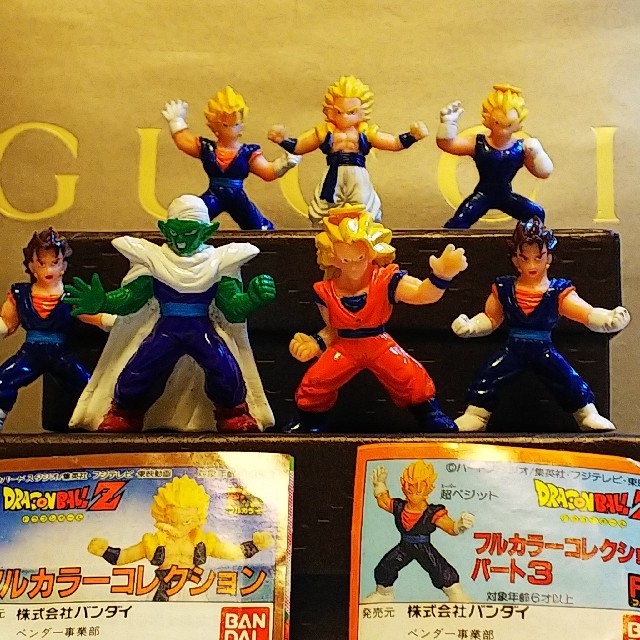 ドラゴンボールZ フルカラーフィギュア7体セット(悟空、ベジータ、ベジット 他)