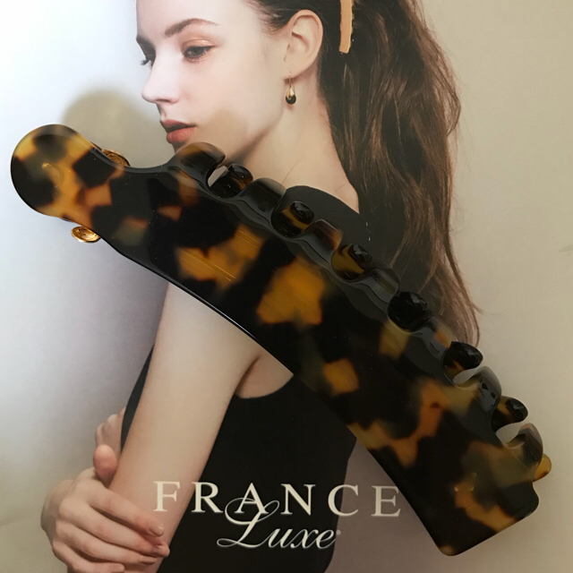 FRANCE Luxe(縦型バレッタ) レディースのヘアアクセサリー(バレッタ/ヘアクリップ)の商品写真