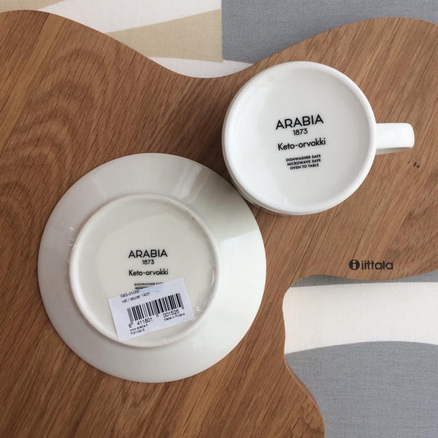 新品 2客 ARABIA アラビア ケトオルヴォッキ コーヒーカップ 新品 2客 ARABIA アラビア ケトオルヴォッキ コーヒーカップ
