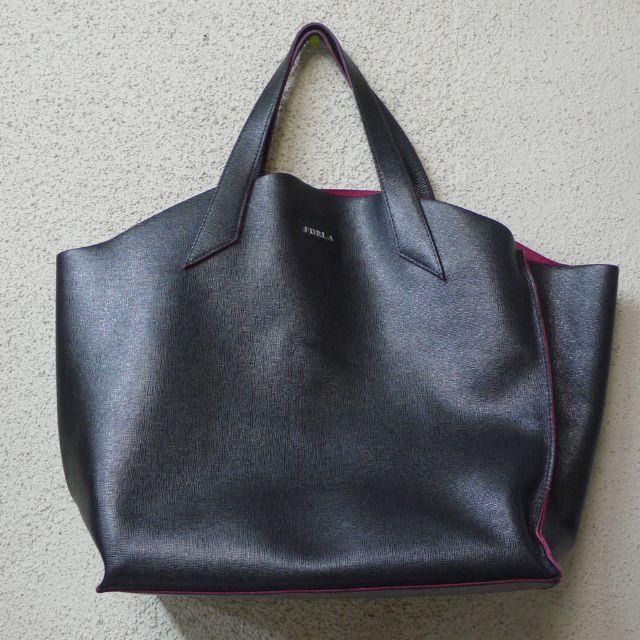 FURLA - フルラ レザー トートバッグ 黒