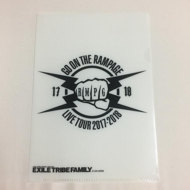 EXILE TRIBE(エグザイル トライブ)のTHE RAMPAGE  クリアファイル エンタメ/ホビーのタレントグッズ(その他)の商品写真