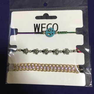 ウィゴー(WEGO)のWEGOモチーフミサンガセット(ブレスレット/バングル)