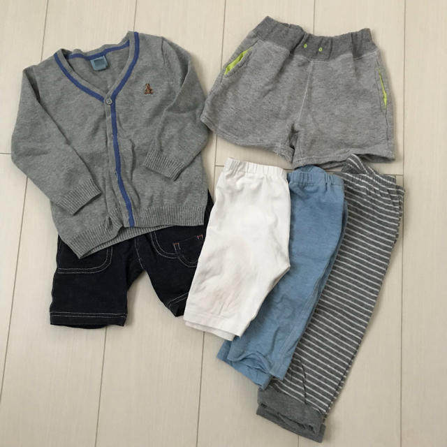 babyGAP(ベビーギャップ)の最終値下げ【まとめ売り】送料込！子供服 ベビー 70〜90 17点 キッズ/ベビー/マタニティのベビー服(~85cm)(カーディガン/ボレロ)の商品写真