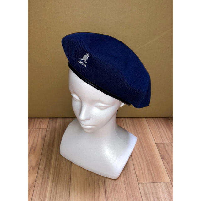 KANGOL(カンゴール)の新品 KANGOL Big Monty ベレー帽 カンゴール ハンチング L 紺 メンズの帽子(ハンチング/ベレー帽)の商品写真