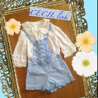 セシルマクビー(CECIL McBEE)のピルクル様専用♡サロペットのみ(シャツ/ブラウス(長袖/七分))