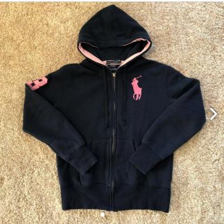 ラルフローレン(Ralph Lauren)のラルフローレン パーカー ピンク×ネイビー(パーカー)