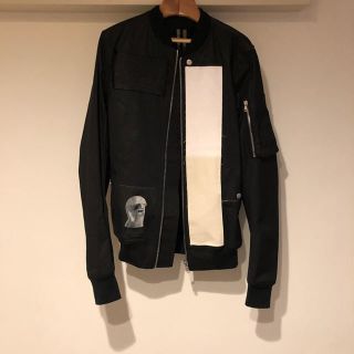 drkshdw ダークシャドウ パッチワーク ma-1 ボンバージャケット-