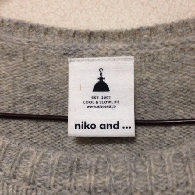 niko and...(ニコアンド)のniko and★ニットワンピ レディースのワンピース(ひざ丈ワンピース)の商品写真