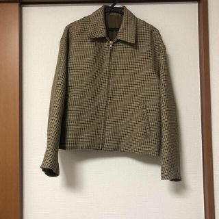 AURALEE ガンクラブチェックブルゾン17AW