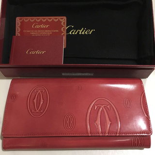 カルティエ(Cartier)のsahara3412さん専用 写真増加 カルティエ 財布 ピンク(財布)