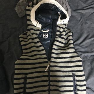 ヘリーハンセン(HELLY HANSEN)のヘリーハンセン  フリースベスト  グレーM(ダウンベスト)