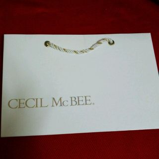 セシルマクビー(CECIL McBEE)のセシルマクビー ショップ袋(ショップ袋)