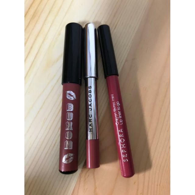 Sephora(セフォラ)のBUXOM // MARC JACOBS // SEPHORA 3本セット コスメ/美容のベースメイク/化粧品(リップライナー)の商品写真