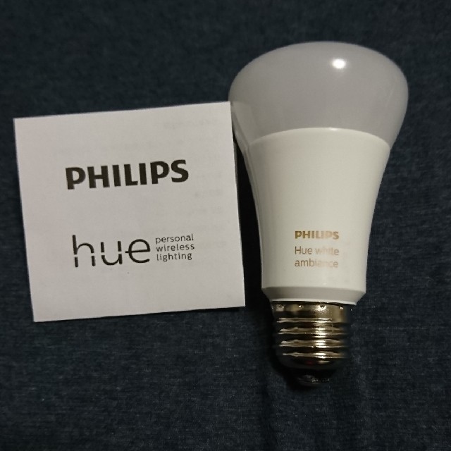 PHILIPS(フィリップス)のPHILIPS hue（電球） インテリア/住まい/日用品のライト/照明/LED(蛍光灯/電球)の商品写真